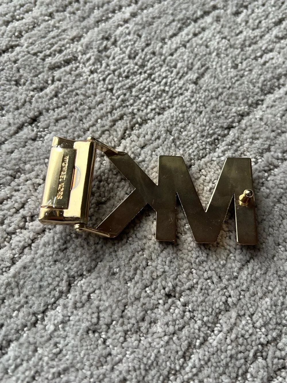 Michael Kors MK Logo Belt Buckle